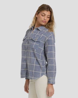 Fadeaway Long Sleeve Shacket (SNB)