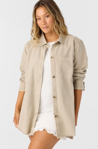 Sevie Shacket (Simply Taupe)