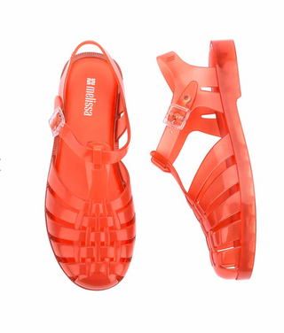 Possession Sandal (Transparent Orange)