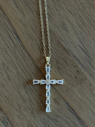Gold Filled Cross Necklace
