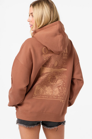 Chore Break Oversized Hoodie (Carob Brown)