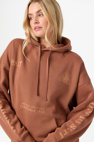 Chore Break Oversized Hoodie (Carob Brown)