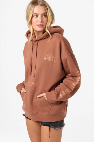 Chore Break Oversized Hoodie (Carob Brown)