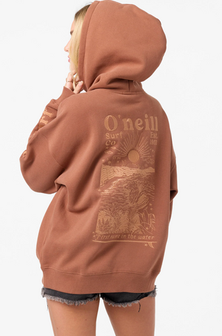 Chore Break Oversized Hoodie (Carob Brown)