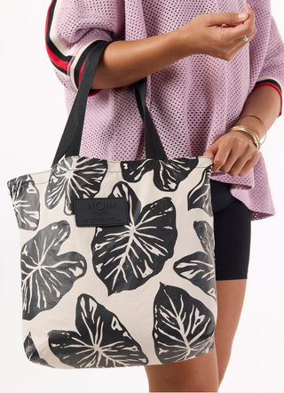 Kalo Reversible Tote Black/Sandstone