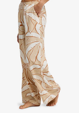 Tropic Breeze Elasticated Trousers (Stone) ONLINE EXCLUSIVE