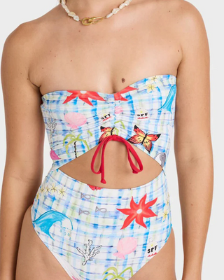 Lottie Hall Summer Bandeau 1 Piece (WTI)