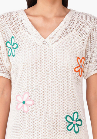 Summer Eira Patch Floral Short Dress