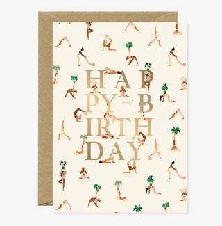 HBD Yoga Card