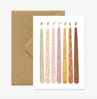 Candles Birthday Card