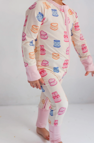 Cakes Zipper Romper