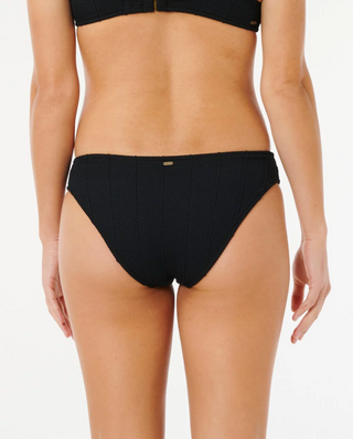 Vibe Surf Good Hipster Bikini Bottom (Black)