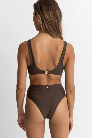 CLASSIC CROP TOP (Chocolate)