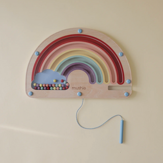 Wooden Magnetic Rainbow Maze