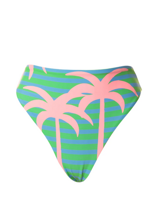 Jungle Sway Sully High Rise Classic Bikini Bottom