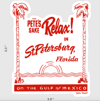 Pete's Sake Sticker