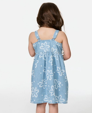 Tropical Chambray Dress - Kids