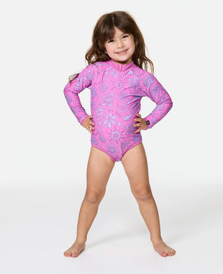 Sunshine Club Long Sleeve Surfsuit- Kids