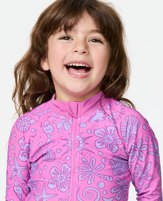 Sunshine Club Long Sleeve Surfsuit- Kids