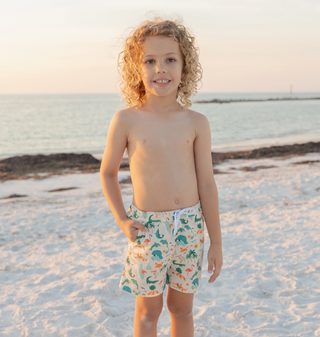 Explore Florida Boys Swim Trunks