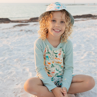Explore Florida Long Sleeve Baseball Rash Guard Shirt