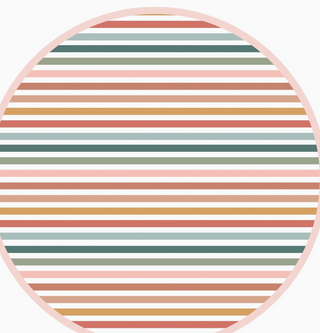 Sunset Stripes Reversible Bucket Hat