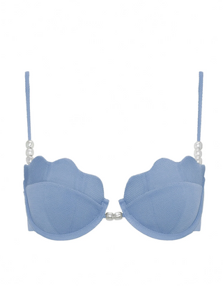 Sunrise Shell Bikini Top (CHAM)