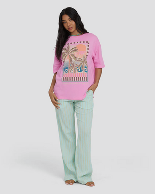 New Waves Gauze Elastic Waist Pants (CWR)