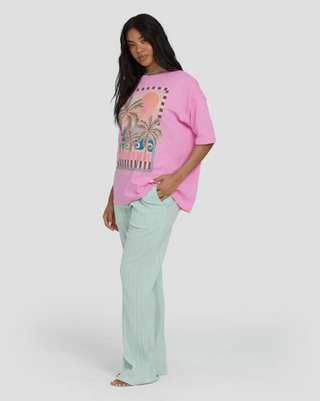 New Waves Gauze Elastic Waist Pants (CWR)
