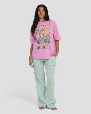 New Waves Gauze Elastic Waist Pants (CWR)