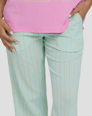 New Waves Gauze Elastic Waist Pants (CWR)