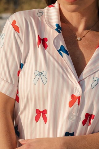 Liberty Bow Women's Short Set