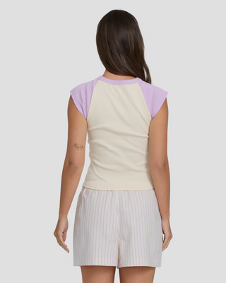 Wanderer Lilac Stripe Woven Shorts (VGV)