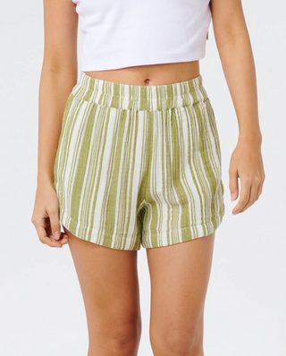 Premium Surf Stripe Short (Olive) ONLINE EXCLUSIVE