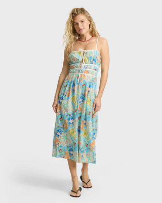 Palm Grove Midi Dress (DRM)