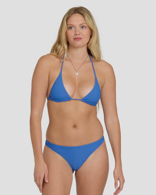 Tanlines Multi Triangle Bikini Top (TRUE BLUE)