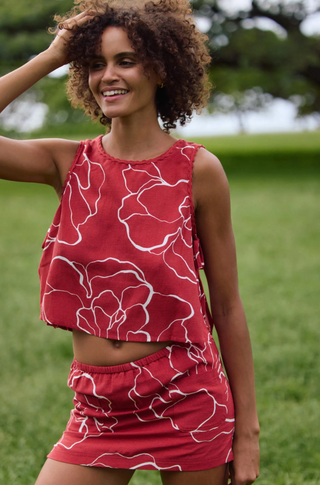 Athena Floral Top (LRD)