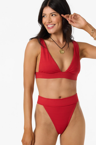 Shorebreak Rib Cancun Bralette Top (LRD)