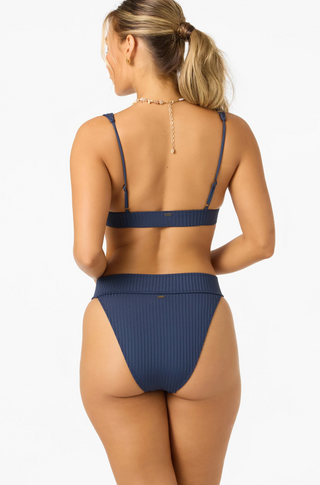 Shorebreak Rib Cancun Bralette Top (NVY)