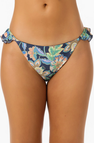 Mermaid Floral Jalisco Cheeky Bottoms (NVY)