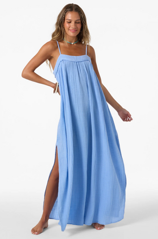 Saltwater Solids Sai Maxi Cover-Up Dress (BGLS)