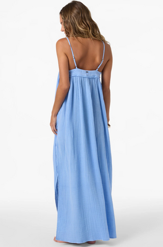Saltwater Solids Sai Maxi Cover-Up Dress (BGLS)