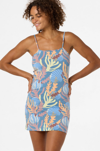 O'Neill Women's Cecilia Geo Printed Dress - Captains Blue