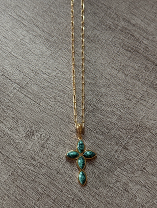 Jadeite Stone Cross