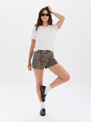 HOTSHOT HIGH RISE MICRO SHORT (COOL CAT)