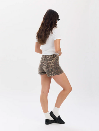 HOTSHOT HIGH RISE MICRO SHORT (COOL CAT)