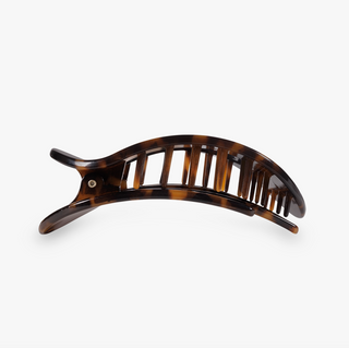 Round Flat Hair Clip | Small | Tortoise