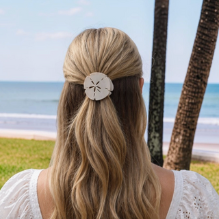 Sand Dollar | Tiny | Flat Shape Hair Clip