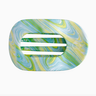 By the Sea Shore | Medium | Flat Round Hair Clip
