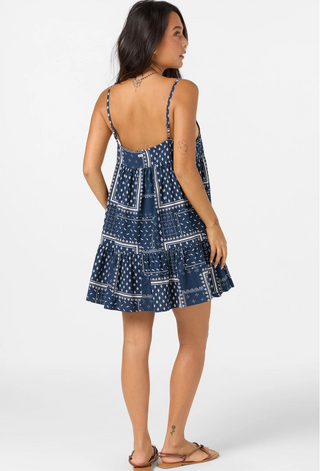 O'Riginals Rilee Printed Cover-Up Dress (Navy)